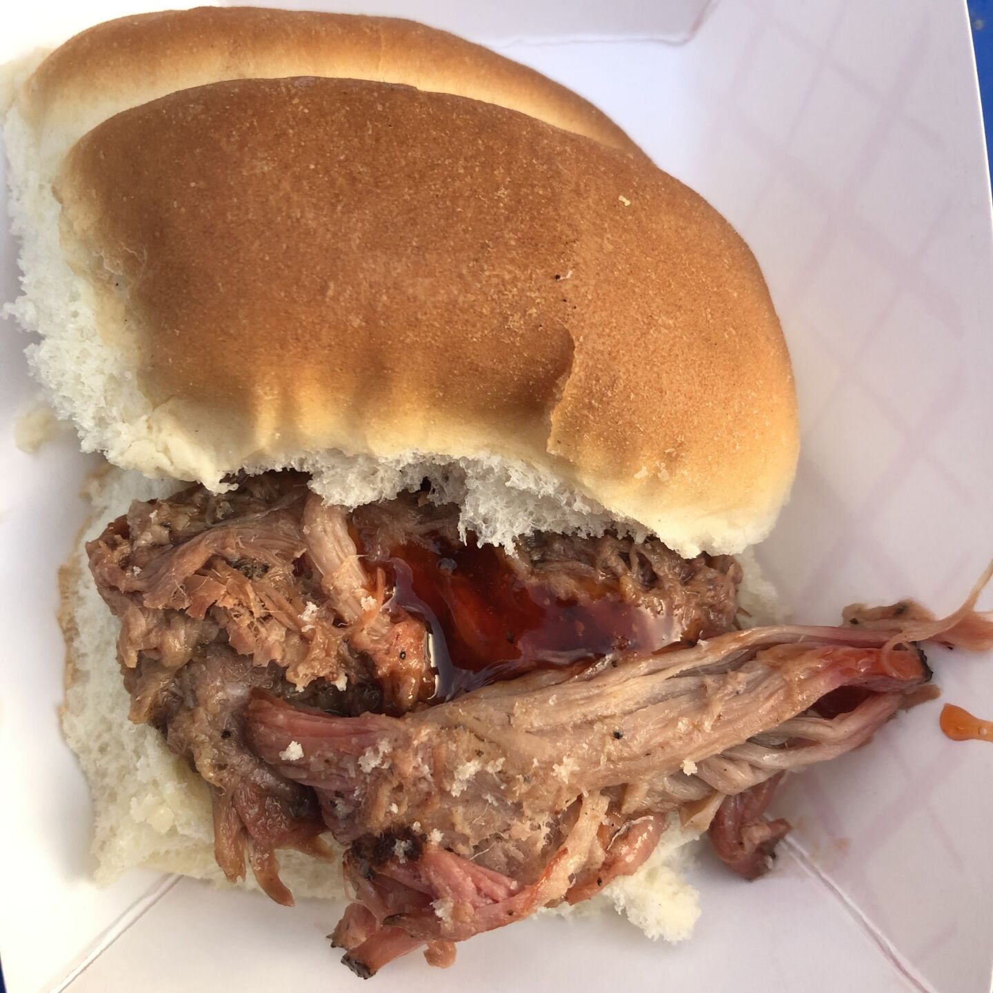 BW's Barbecue peach habanero slider